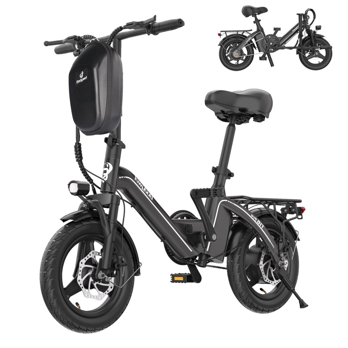 Bodywel T16 Pro Mini Folding E - Bike - Bodywel_US