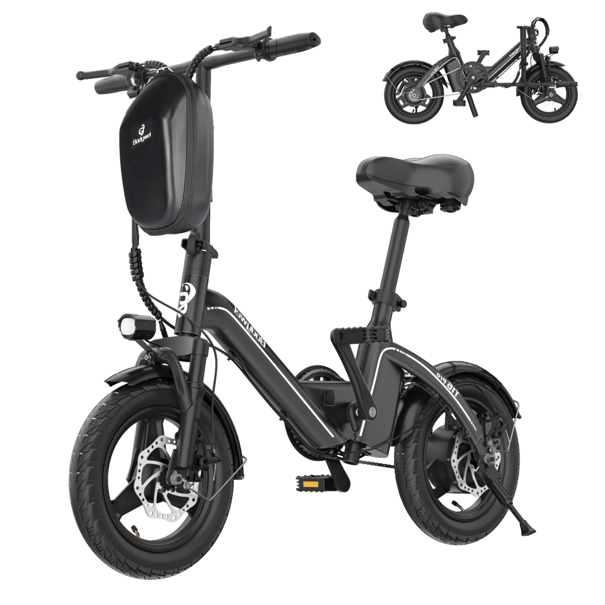 Bodywel T16 Pro Mini Folding E - Bike - Bodywel_US