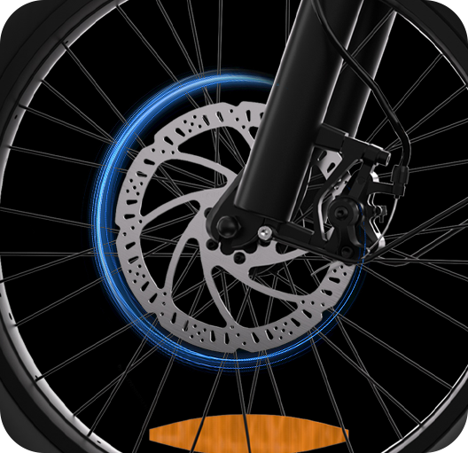 180MM Dual Disc Brakes