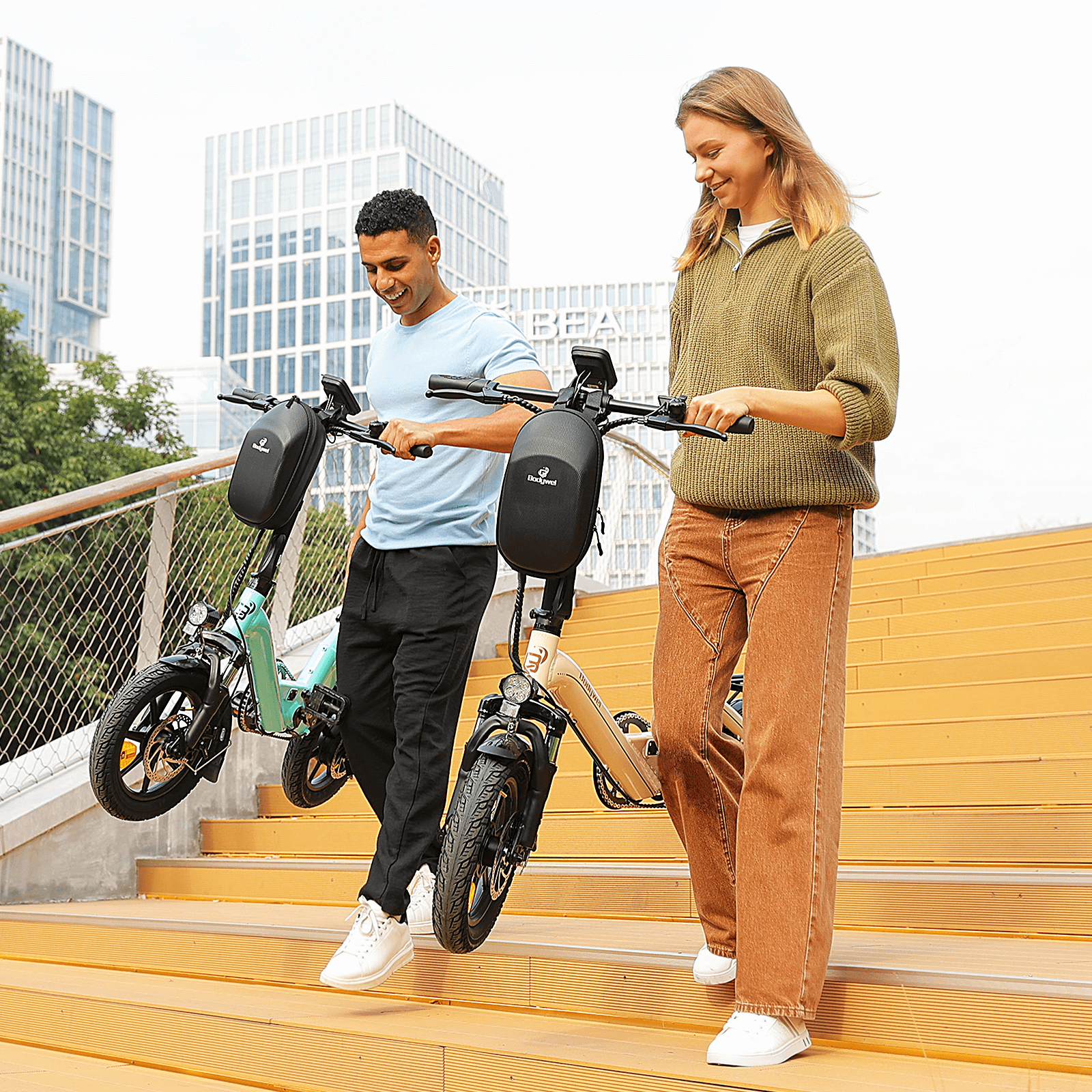 Bodywel T16 Pro Mini Folding E-Bike